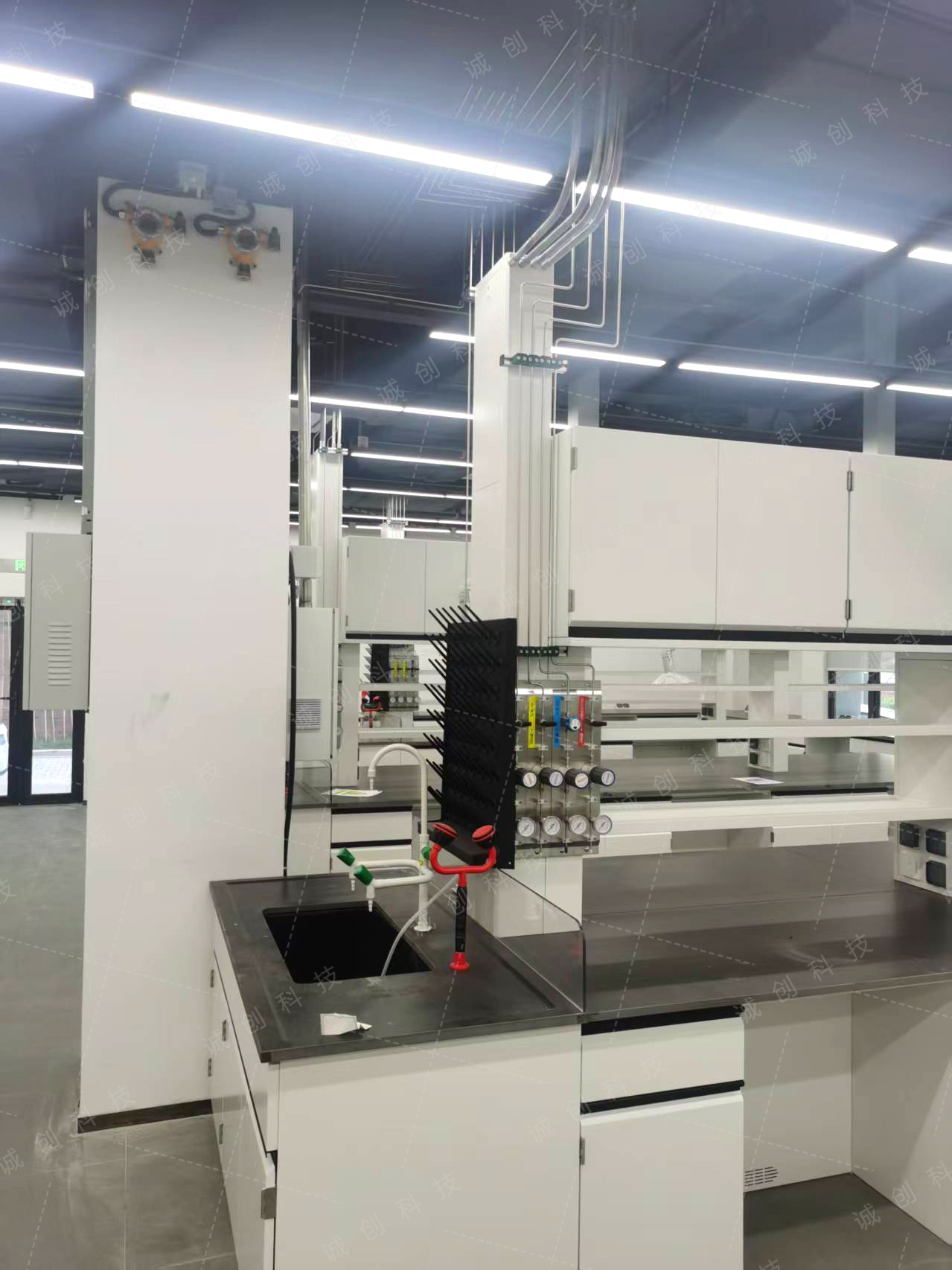 实验室一级减压面板